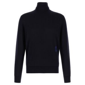 Dolce & Gabbana Blue Virgin Wool Men's Cardigan
